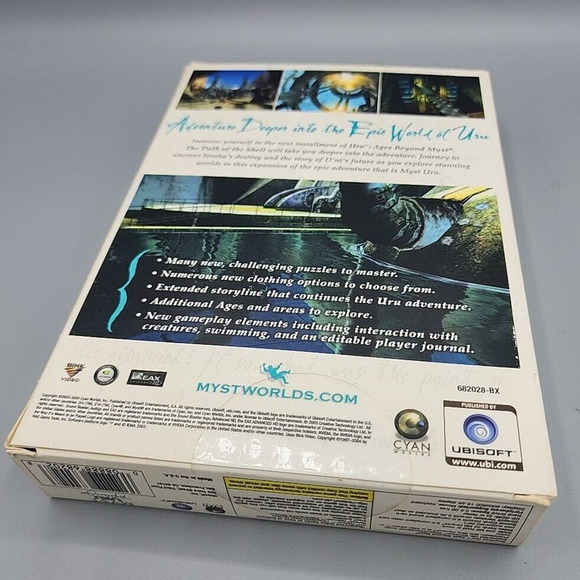 Myst Uru The Path of the Shell Expansion Pack PC Video Game with Box Classic - Picture 6 of 8